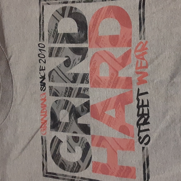 😍Final Price😍Grind Hard Tee - Picture 4 of 4